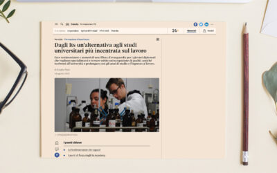 Sul Sole 24 Ore un interessante articolo sul sistema degli ITS